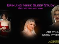 3Dzen Photos - Comix - Erin Study Photos Art 3 And Vikki Sleep (Before 3Dzen Vikki) Met