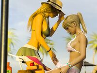 3Dzen Photos - Comix - Get Photos Art Vacation Futa Away And Kylie Step 3Dzen Kayla Sisters