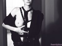 Lesbian - 2015-09-15 Black And White - Emily Bloom - Emily Photos 2015-09-15 And Black White Bloom Petite