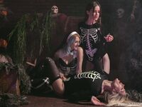 Lesbian - 2020-10-20 Skeletons - Emily Bloom & Ashleyy & Cali - Emily Photos Skeletons Ashleyy Cali 2020-10-20 Bloom & Petite