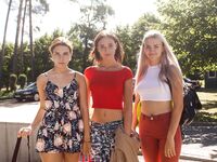 Posing - Zishy 65001630 Three Girls One Forest - Photos One Girls 65001630 Three Forest Softcore