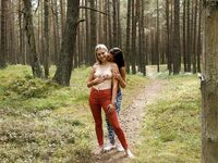 Posing - Zishy 65001630 Three Girls One Forest - Photos One Girls 65001630 Three Forest Softcore