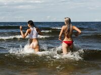 Posing - Zishy 65001671 Two Girls One Swimsuit - Photos 65001671 One Swimsuit Girls Two Softcore