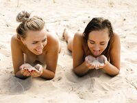 Posing - Zishy 65001671 Two Girls One Swimsuit - Photos 65001671 One Swimsuit Girls Two Softcore