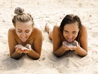 Posing - Zishy 65001671 Two Girls One Swimsuit - Photos 65001671 One Swimsuit Girls Two Softcore
