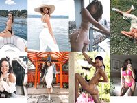 Posing - Zishy 65001733 Ivah Anseline Wraps It Up - Photos It Up 65001733 Ivah Wraps Anseline Softcore