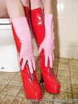 Aхlatex Gloves - Glovemansion Kinky_Roxanne - Photos Kinky_Roxanne Breathplay