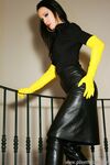 Aхlatex Gloves - Glovemansion Vintage_Yellow_Gloves - Vintage_Yellow_Gloves Photos Breathplay