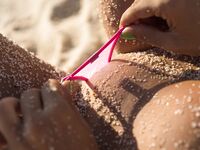 Bentbox Model - Sandeee - And Pinkinips Closeup