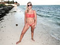 Bentbox Model - Satine - Tease Mesh Fingering & Strip