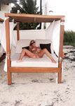 Bentbox Model - Satine - Tease Mesh Fingering & Strip