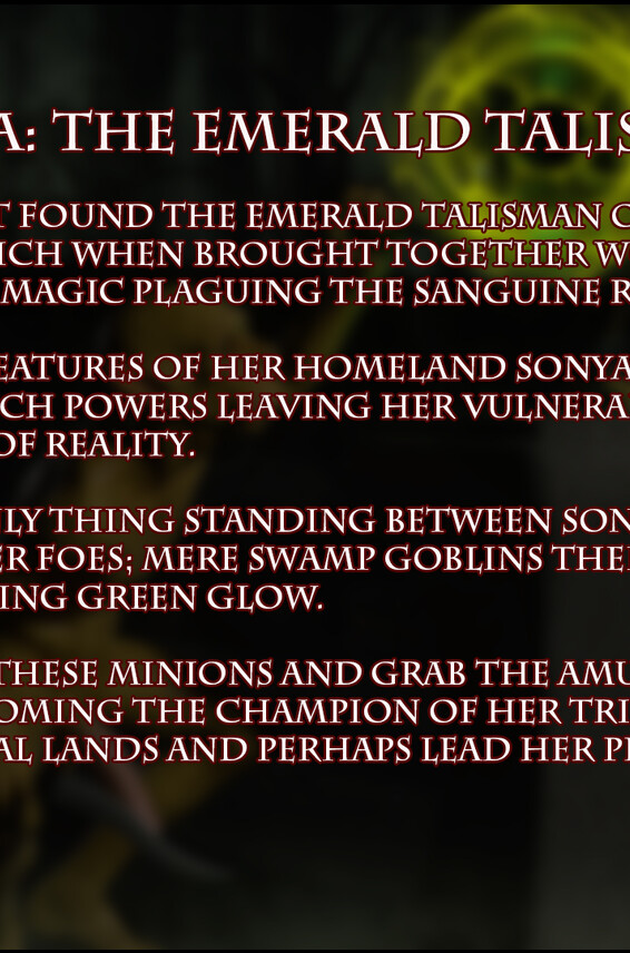  Talisman Photos Art Sonya Comix 3Dzen Emerald